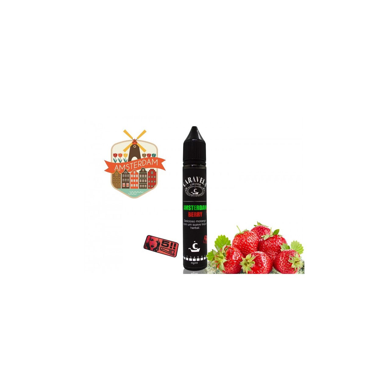 Líquido (Juice) - Caravela Liquids - Amsterdam Berry Caravela Liquids - 1