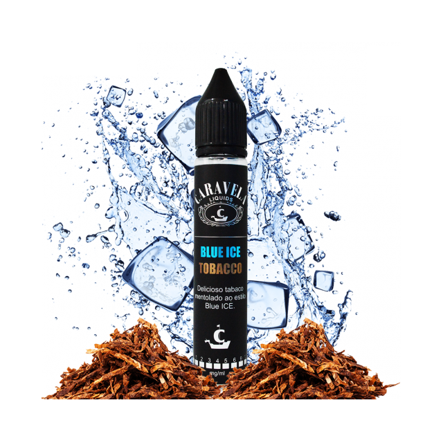 Líquido (Juice) - Caravela Liquids - Blue Ice Tobacco
