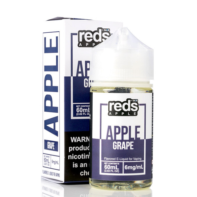 Líquido (Juice) - 7 Daze - Reds Apple - Apple Grape
