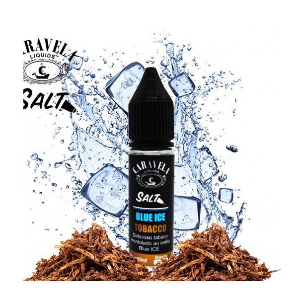 Líquido (Juice) - Nic Salt - Caravela Liquids - Blue Ice Tobacco