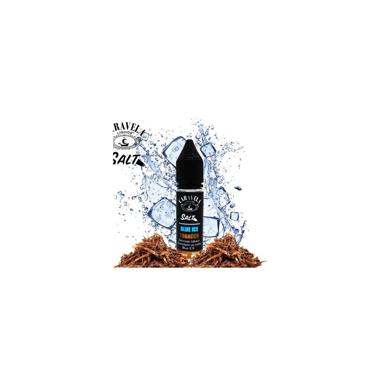 Líquido (Juice) - Nic Salt - Caravela Liquids - Blue Ice Tobacco Caravela Liquids - 1