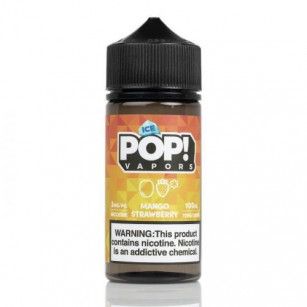 Juice Iced Pop! | Mango Strawberry Ice | 100ml POP! Vapors - 1