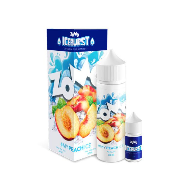 Líquido - Juice - Zomo Vape - Peach - Iceburst Zomo Vape - 1