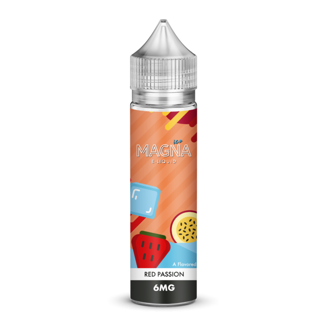 Juice Magna Eliquid | Red Passion Ice Free Base Magna E - liquids - 2