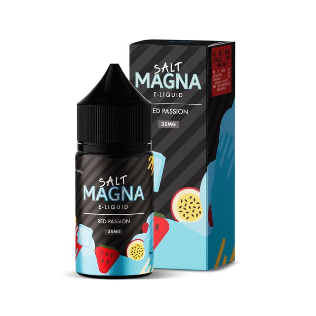 Magna Eliquids | Red Passion Ice 30mL | Juice Salt Nic Magna E - liquids - 2