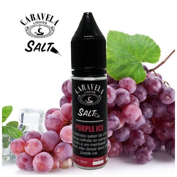 Caravela Liquids - Salt - Purple Ice - Juice