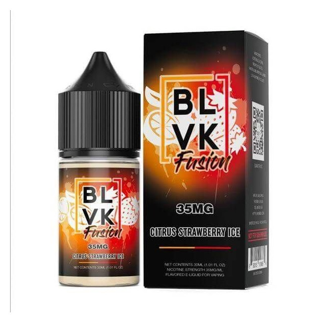 BLVK - Fusion - Citrus Strawberry Ice - Juice Nic Salt BLVK - 1