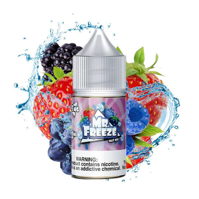 Mr Freeze - Blue Raspberry Strawberry Frost - Nic Salt Mr. Freeze - 1