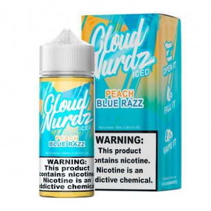 Cloud Nurdz - Peach Blue Razz Iced - Juice - Líquido Cloud Nurdz - 2