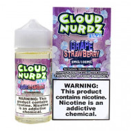 Cloud Nurdz | Grape Strawberry ICED 100mL | Juice Free Base Cloud Nurdz - 1