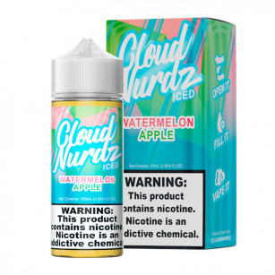 Cloud Nurdz - Watermelon Apple ICED - 100ml - Juice Cloud Nurdz - 1