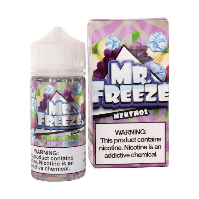 Líquido - Juice - Mr Freeze - Green Apple Grape Frost - 100mL Mr. Freeze - 1