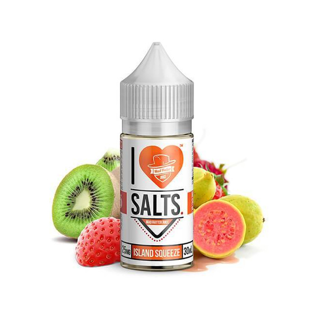 I Love Salts - Vape Juice - Island Squeeze - Mad Hatter  - 1