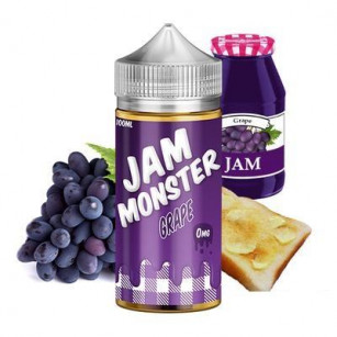 Jam Monster - Vape Juice - Grape - Líquido  - 1