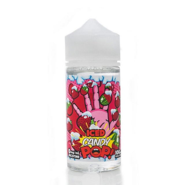 POP! Vapors | Strawberry Watermelon Iced Candy 100mL | Juice Free Base POP! Vapors - 1