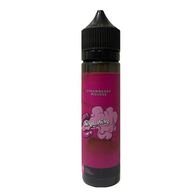 Juice - Líquido - Sensation Eliquid - Strawberry Mousse Sensation E liquid - 1