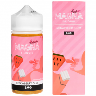 Magna Eliquid | Strawberry Gum Fruits | Juice Free Base Magna E - liquids - 1