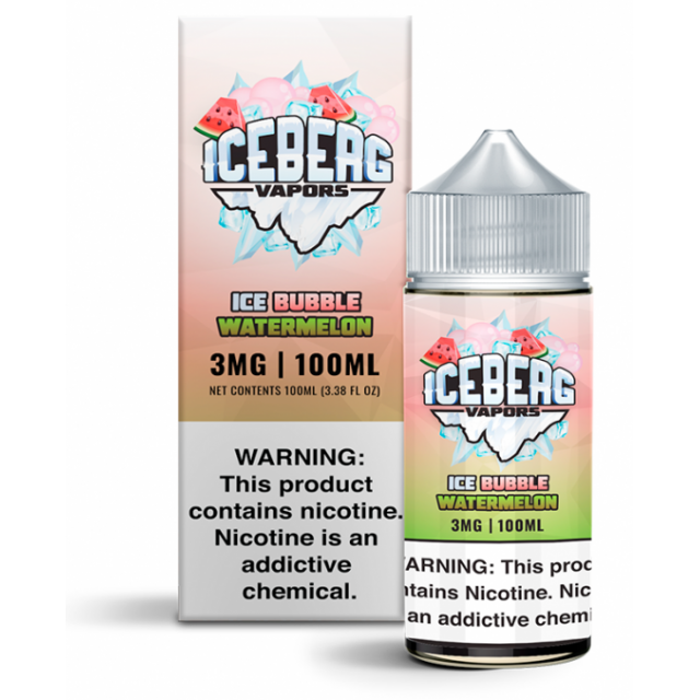 Juice - Líquido - Iceberg Vapors - Bubblegum Watermelon Ice - 100mL Iceberg Vapors - 1