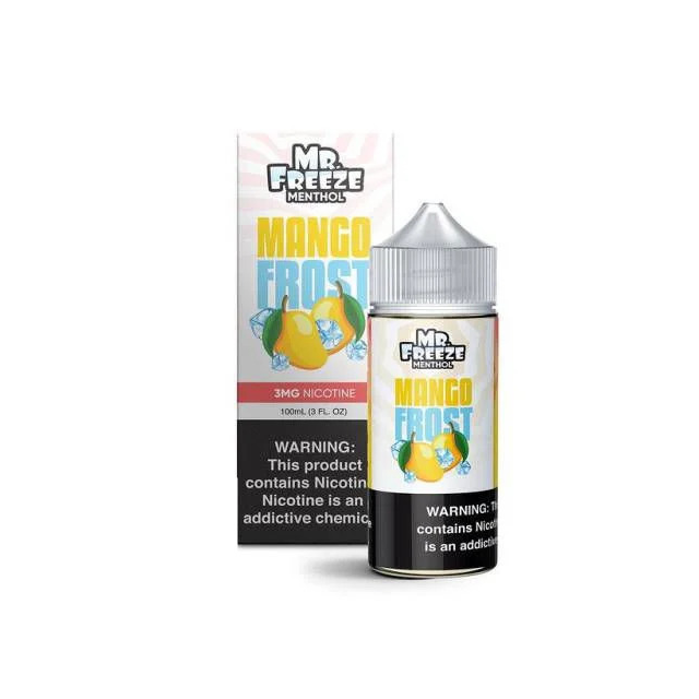 Juice Mr Freeze | Mango Frost 100mL Free Base Mr Freeze E-liquid - 1