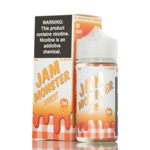 Jam Monster | Apricot 100mL | Juice Free Base Monster Vape Labs - 1