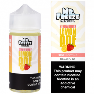 Mr Freeze | Strawberry Lemonade 100mL | Juice Free Base Mr. Freeze - 1