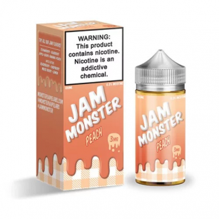 Jam Monster - Vape Juice - Peach - Líquido Monster Vape Labs - 1