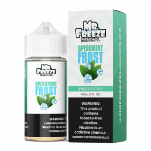Mr Freeze | Spearmint Frost 100mL | Juice Free Base Mr. Freeze - 1