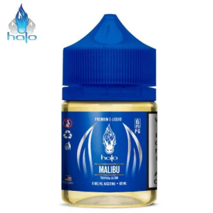 Halo | Malibu (Tropical Blend) 60 mL | Juice Free Base Halo E-liquids - 1