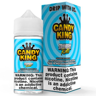 Juice Candy King | Strawberry Rolls 100ml Free Base Candy King E-liquid - 1